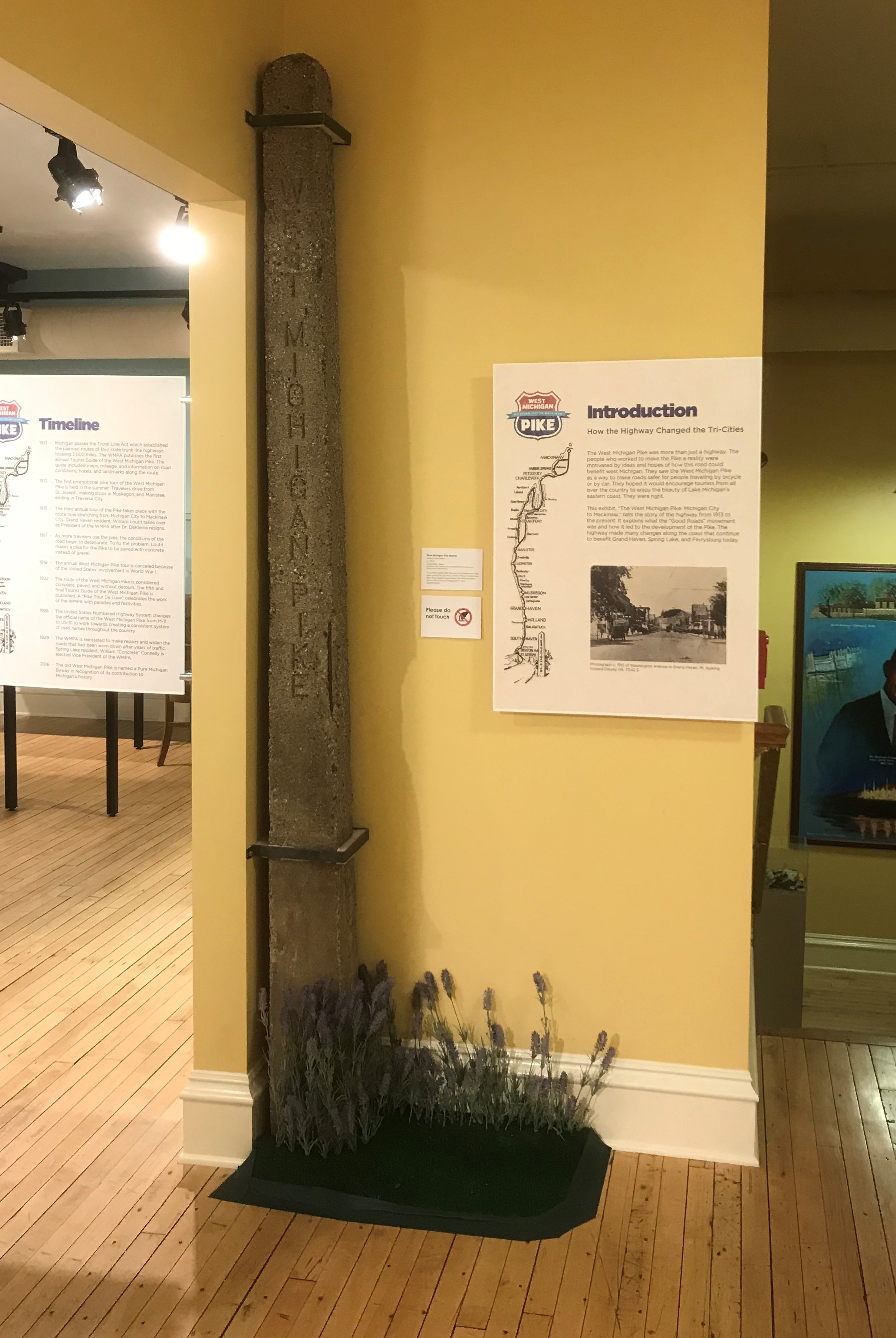 Historic Pike Marker Exhibit