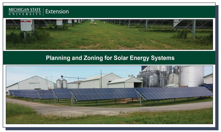 Planning & Zoning for Solar Energy Systems presentation