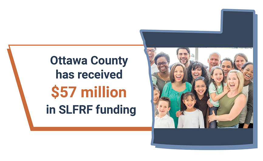 Ottawa County has received $57 million in SLFRL funding