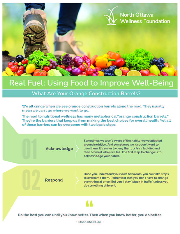 Real Fuel: Using Food to Improve Wellbeing